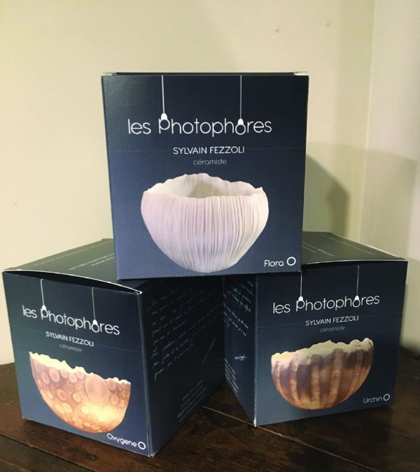 PHOTOPHORE  PORCELAINE BISCUIT - MODÈLE 3 – Image 3