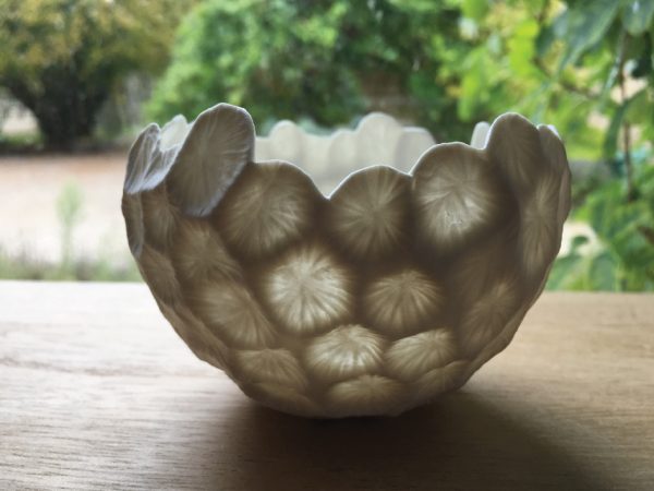 PHOTOPHORE  PORCELAINE BISCUIT - MODÈLE 3 – Image 2