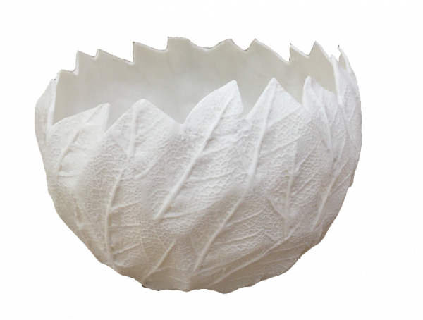 PHOTOPHORE PORCELAINE BISCUIT - MODÈLE 4