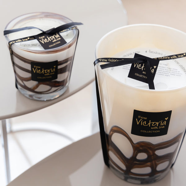 Bougies velours From Victoria with love