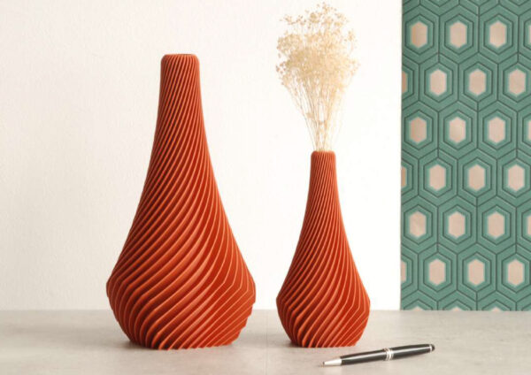 Vase Ailettes Twist – Image 2