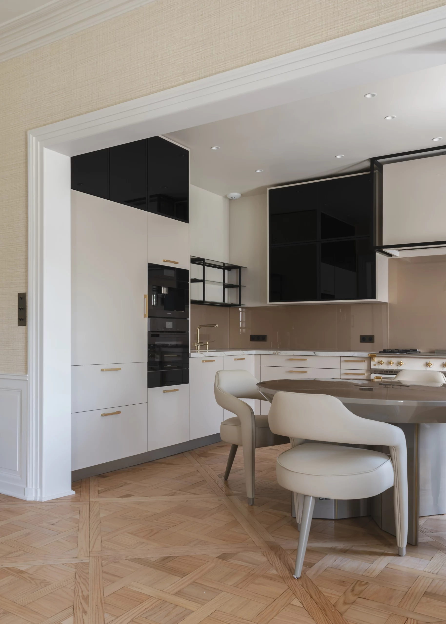 cuisine équipé dans un manoir à Rennes