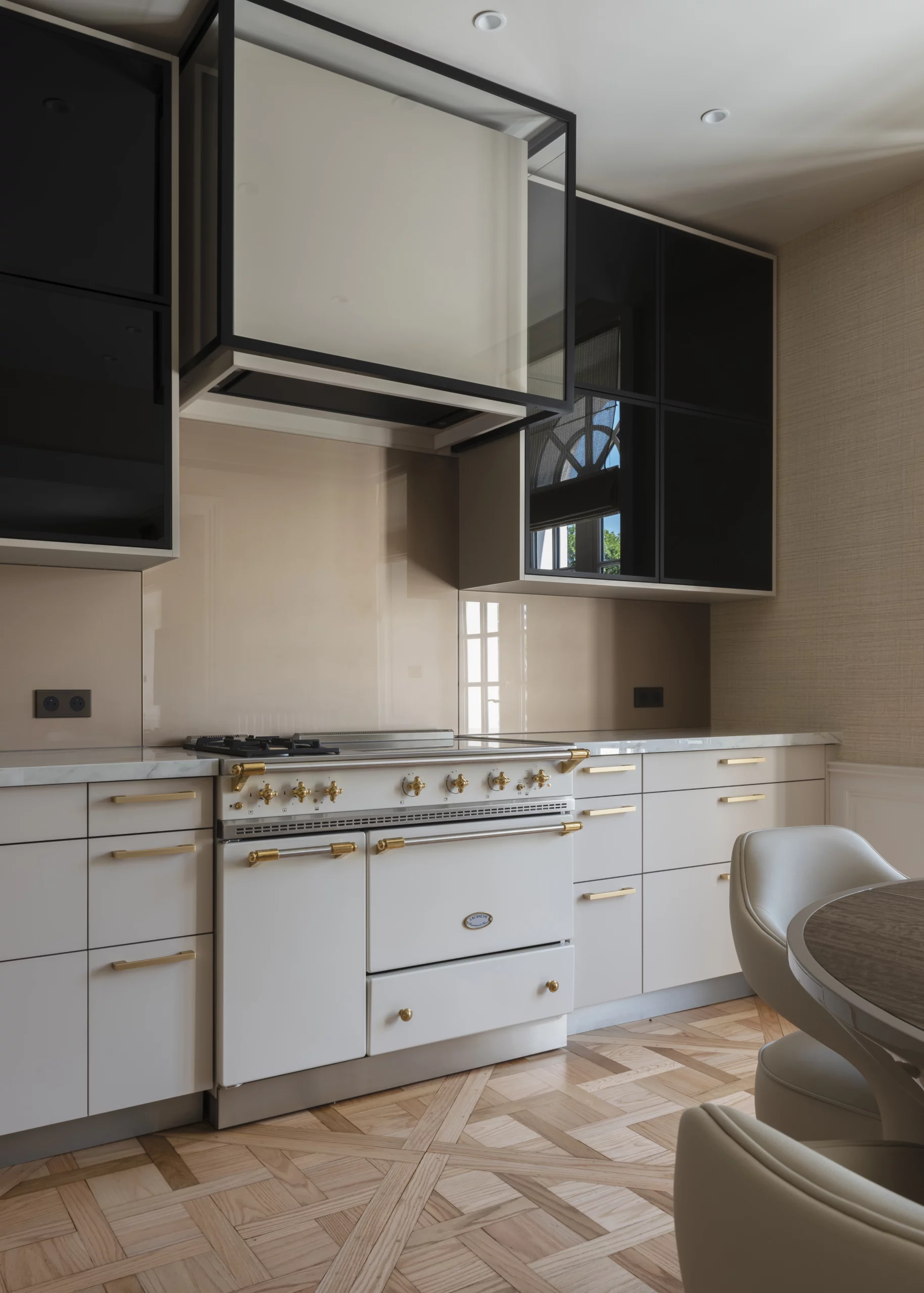 cuisine équipé dans un manoir à Rennes