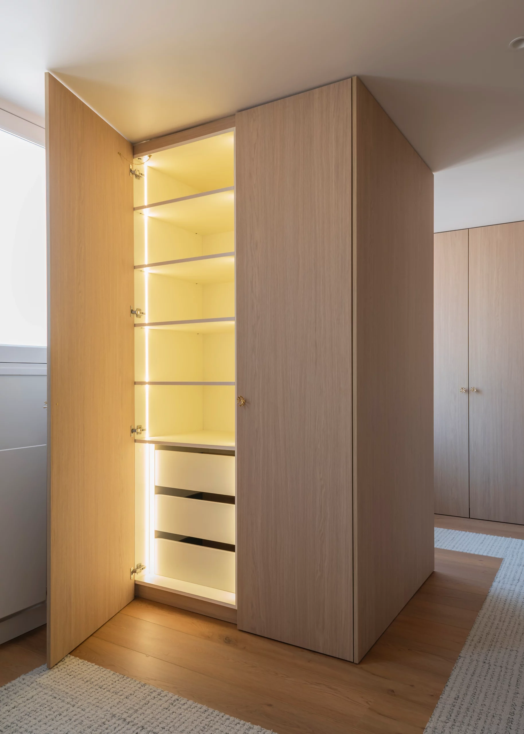 Dressing sur mesure dans un manoir à Rennes