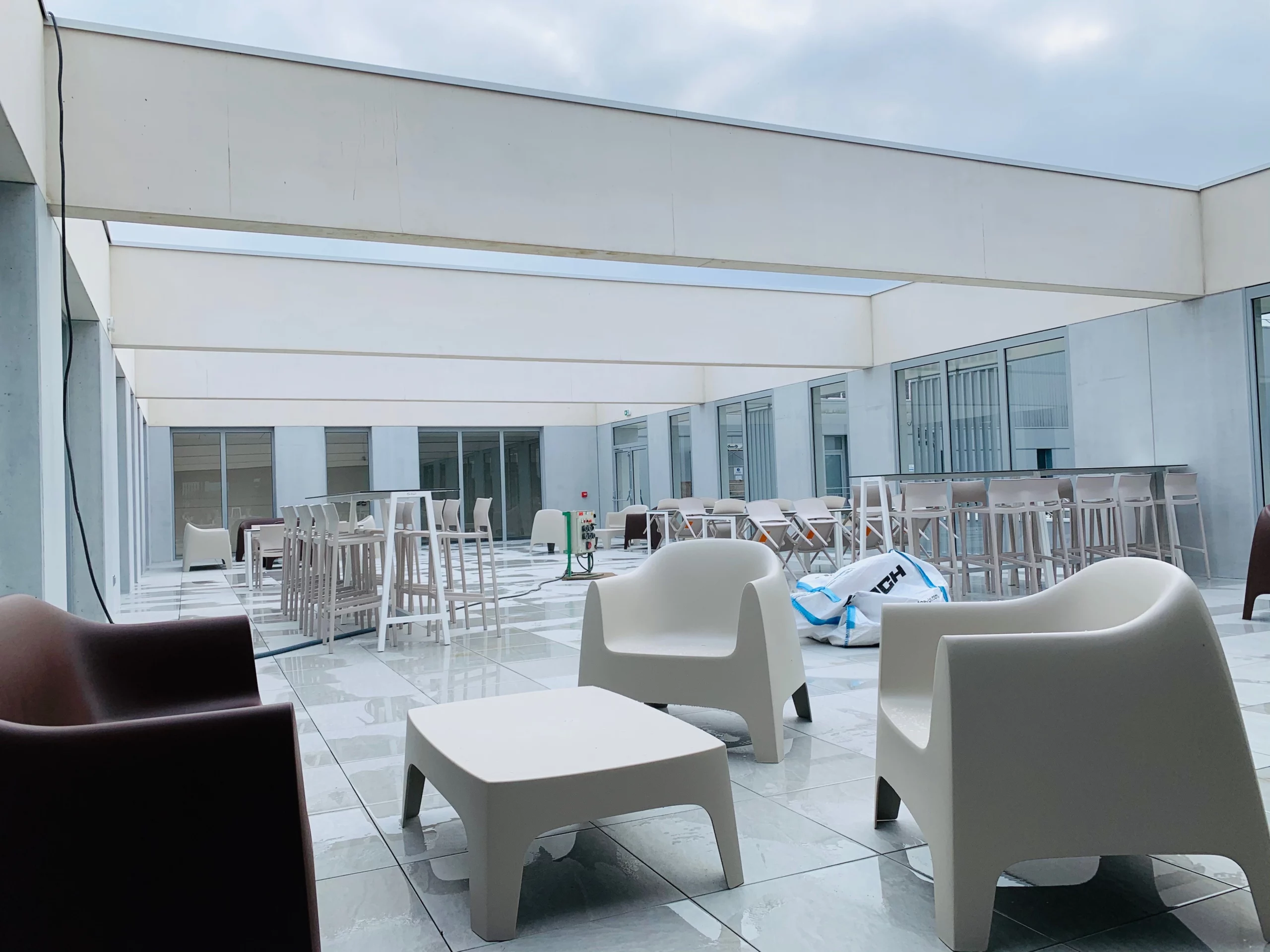 cafétéria mix buffet réalisé par Marlyse le Hir