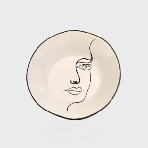 Assiette visage