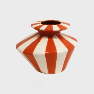 Vase à rayure
